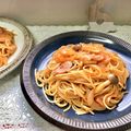 はらぺこしろうさぎ's cooksnap of when they made 〖具だくさん♪ナポリタンスパゲティ〗.