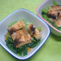 Jock's cooksnap of when they made お弁当にも☆小松菜と焼油揚げのお浸し.