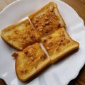 junkomugi's cooksnap of when they made 姫路名物♡アーモンドトースト.