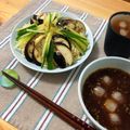 クック7YH7SY☆'s cooksnap of when they made ピリ辛みそダレの冷やし茄子つけ麺.