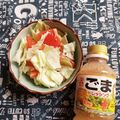 ﾁｲﾁｬﾝﾏﾏ's cooksnap of when they made 丸ごとトマトとキャベツのごまドレサラダ.