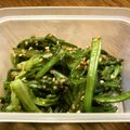 BB＠美瑛's cooksnap of when they made 春菊のごま和え.