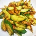 zaike's cooksnap of when they made 簡単副菜＊竹輪きゅうりのマヨカレー.