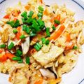 ⭐とっくん⭐'s cooksnap of when they made 美味♡きのこ・人参・ひき肉の炊き込みご飯.