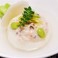 辰夫女子's cooksnap of when they made 蕪の鶏ひき肉詰め、あっさりあんかけ.