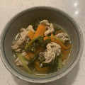 Zhenmei⭐︎'s cooksnap of when they made 簡単　小松菜と豚肉の煮物.