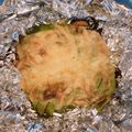 ♡♡（＾Ｏ＾）♡♡'s cooksnap of when they made これが一番！アボカドのマヨ醤油チーズ焼き.