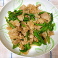 rei0916's cooksnap of when they made ししとうとお肉の甘辛炒め.