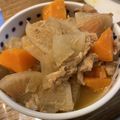 まーちゃんとみーくん's cooksnap of when they made ツナ缶で♪大根と人参の煮物.