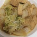 ♡asuka's cooksnap of when they made 白菜と厚揚げの煮浸し.