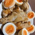 KUUUUUUMIN's cooksnap of when they made 煮込むだけ★手羽元と卵のホロホロ煮込み♬.