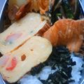 えまっちママ's cooksnap of when they made お弁当に✿彩り素敵なカニカマ卵焼き✿.