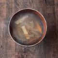 クックL8U9HI☆'s cooksnap of when they made たっぷり牛蒡の生姜入り味噌汁.