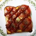 クック021E2T☆'s cooksnap of when they made ღボロニアソーセージღトースト.
