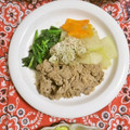 mmameco's cooksnap of when they made 冬瓜と牛肉の柚子胡椒炒め。シメは出汁´ڡ.