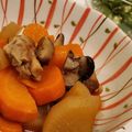 saorin's cooksnap of when they made 味しみしみ！鶏肉と大根の簡単煮物.