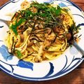 shokolanla's cooksnap of when they made 大葉にんにく醤油で和風ツナおろしパスタ☆.