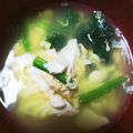 ellie21's cooksnap of when they made 豆腐のかき玉中華スープ.