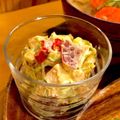 中村ベーカリー's cooksnap of when they made 薩摩芋・コーン・キャベツのオーロラサラダ.