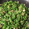 ameうめ's cooksnap of when they made レンジ調理で超簡単！無限ピーマン.