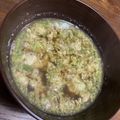 黒いエプロンのタイ人's cooksnap of when they made 余った餃子の具で作る簡単中華スープ.