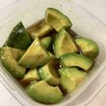 しげその's cooksnap of when they made アボカドのめんつゆ漬け.
