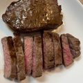 かわいい星優のママ's cooksnap of when they made 牛もも肉だけど柔らかいステーキ.