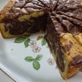 ysafiyyah's cooksnap of when they made まるまる （マーブル）　ケーキ.