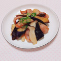 まあまま☆0403's cooksnap of when they made ウインナーとなすとエリンギの甘酢炒め♫.