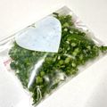 にきけん's cooksnap of when they made ネギの冷凍保存方法.