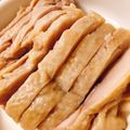 KAORULALA's cooksnap of when they made レンジで簡単♪蒸し鶏のおろしポン酢がけ.