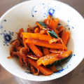 アポチー's cooksnap of when they made 簡単！かぼちゃと桜海老の炒め物.