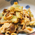 ★ぴよぴよ501★'s cooksnap of when they made キャベツとシメジをポン酢で炒めて卵とじ✨.