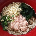 ☆hikonyan☆'s cooksnap of when they made ツナとワカメのたぬき蕎麦♡.