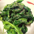 yocco74's cooksnap of when they made ［簡単副菜］ほうれん草のチーズ炒め.