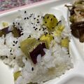 clover♡3's cooksnap of when they made ★さつまいもごはん★.