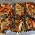 R2016's cooksnap of when they made お弁当に便利きんぴらごぼう冷凍保存☆.