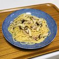 Asato★'s cooksnap of when they made しめじとベーコンの和風パスタ.