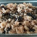 jonthon's cooksnap of when they made 圧力鍋であっという間!!黒豆のおこわ.