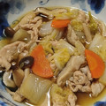 きょろましゃ's cooksnap of when they made 豚肉と白菜としめじの煮物.