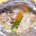クックQ1532P☆'s cooksnap of when they made きのこたーっぷり！鮭のホイル焼き.