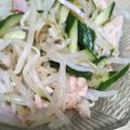 かにさんこ's cooksnap of when they made 満足もやしサラダ.