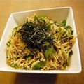 BiwacoJune's cooksnap of when they made 三つ葉と切干し大根のごまポン酢あえ.