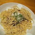 ぷにょり's cooksnap of when they made しらすと大葉と塩昆布のオイルパスタ.