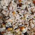 あじぽんぬ☆'s cooksnap of when they made 鶏皮とひじきde炊き込みご飯♡ｼｯｶﾘ味.