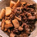 sunny147cm's cooksnap of when they made 長芋と豚肉のシャキシャキにんにく梅炒め♪.
