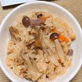 dimbula121's cooksnap of when they made 【簡単】きのこの炊き込みご飯.