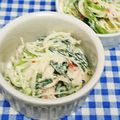 ととろ＆めい's cooksnap of when they made 小松菜☆カニカマ春雨の胡麻マヨサラダ☆.