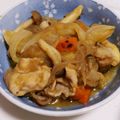 earthSY's cooksnap of when they made 甘〜〜い！！さつまいも豚じゃが.