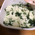 海さんママ's cooksnap of when they made 離乳食中期。2分で完成！小松菜のだし煮.